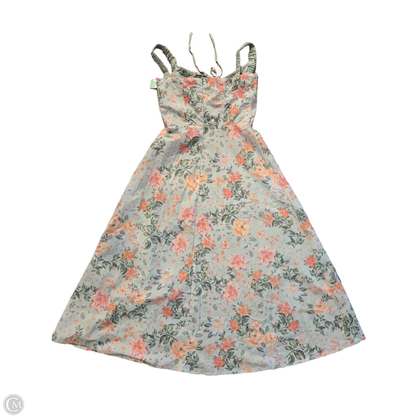 Dress Casual Midi By Cme In Floral Print, Size: S