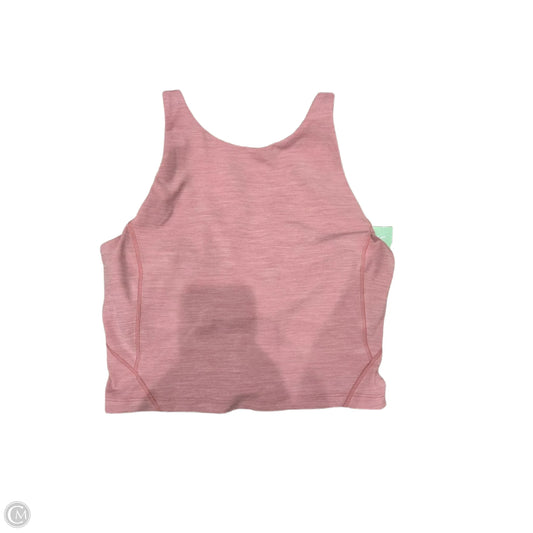 Athletic Tank Top By Lululemon In Pink, Size: Xs