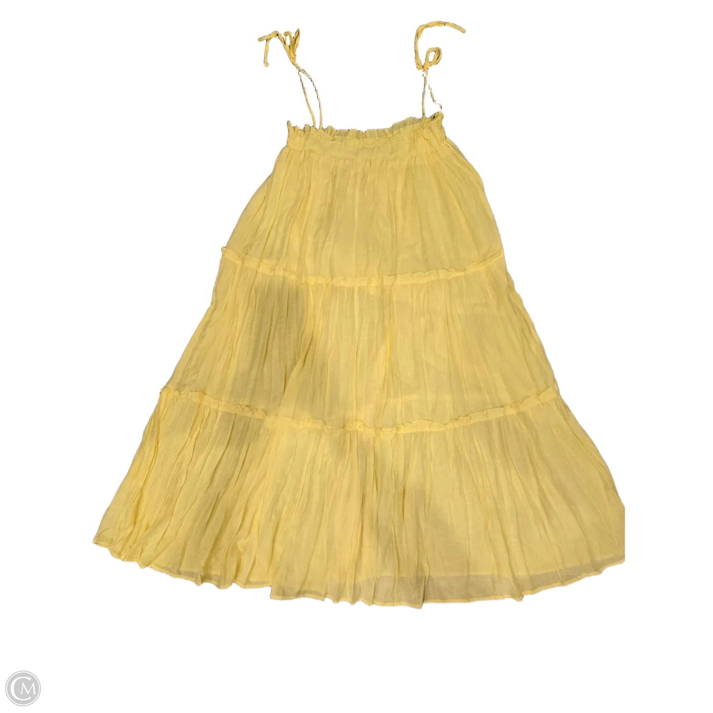 Dress Casual Maxi By Impressions In Yellow, Size: M