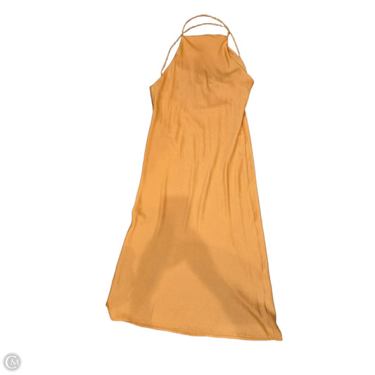 Dress Casual Midi By Sage In Orange, Size: M