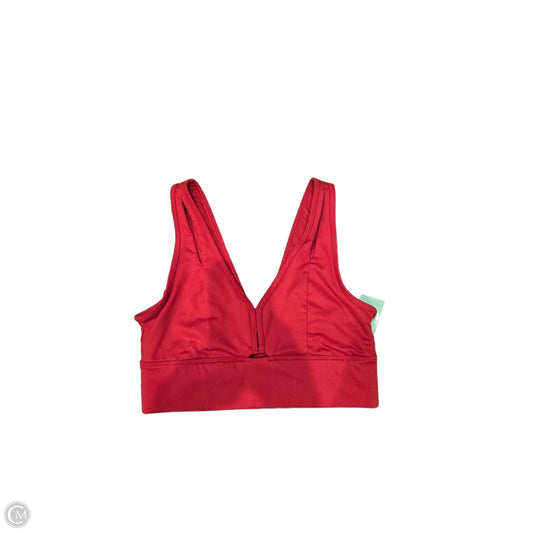 Athletic Bra By Alo In Red, Size: M