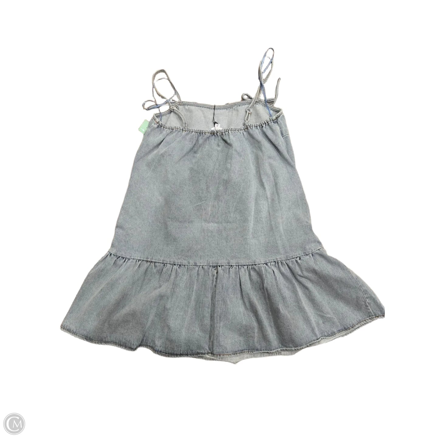 Dress Casual Short By Cmb In Blue Denim, Size: M