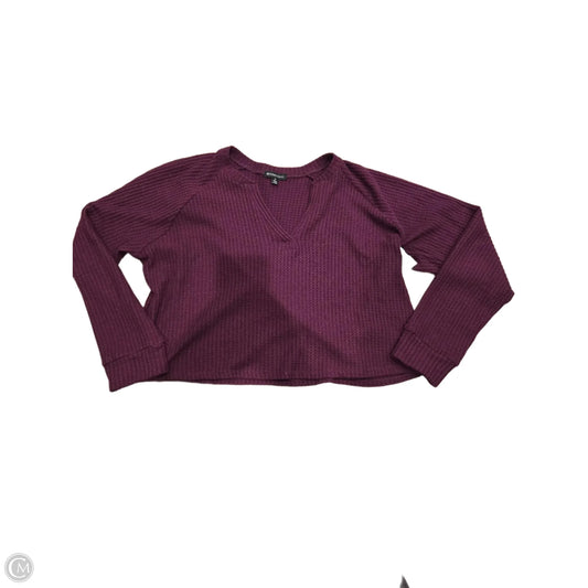 Top Long Sleeve By Beyond Yoga In Purple, Size: M