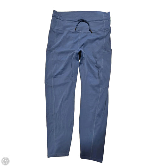 Athletic Leggings By Zyia In Blue, Size: 8