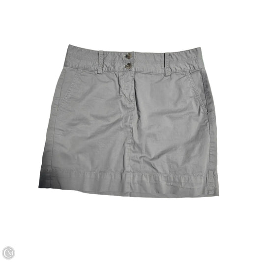Skirt Mini & Short By Loft In Grey, Size: 6
