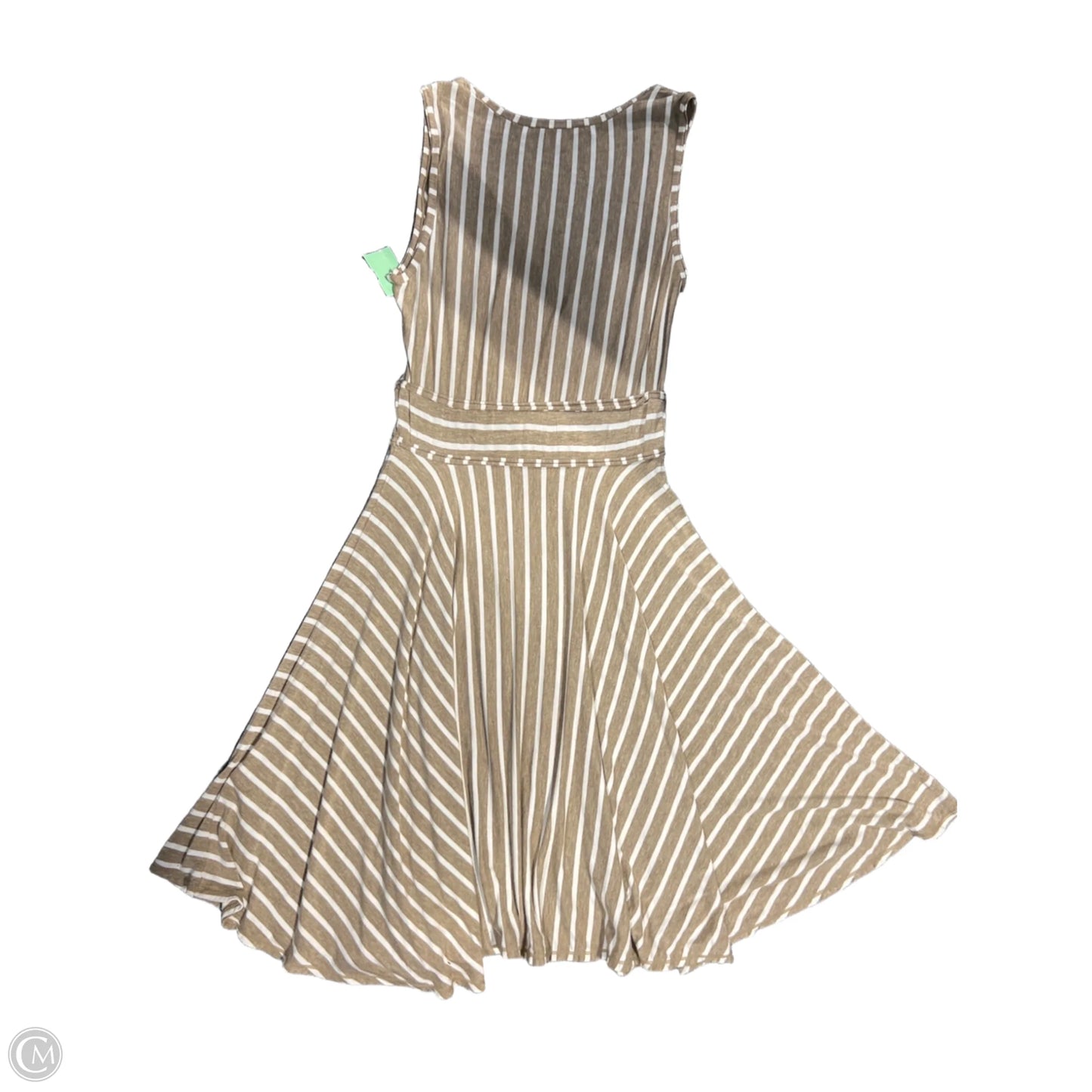 Dress Casual Short By Max Studio In Striped Pattern, Size: M
