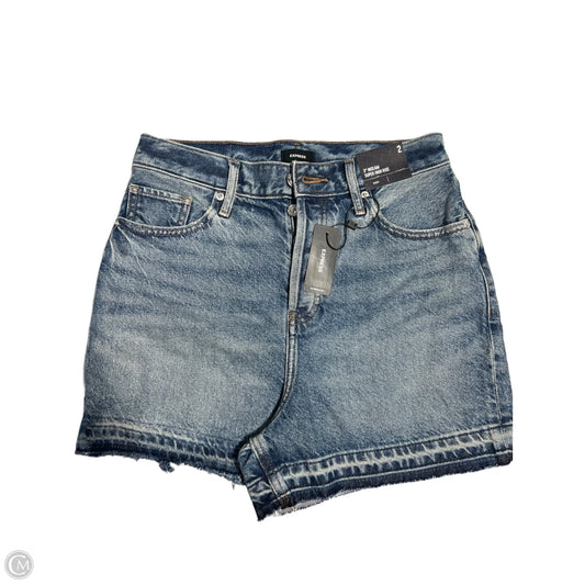 Shorts By Express In Blue Denim, Size: 2