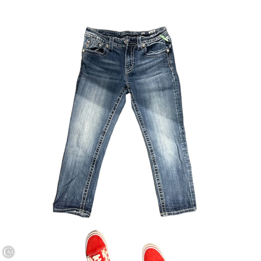 Capris By Miss Me In Blue Denim, Size: 2
