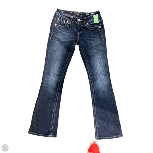 Jeans Flared By Miss Me In Blue Denim, Size: 0