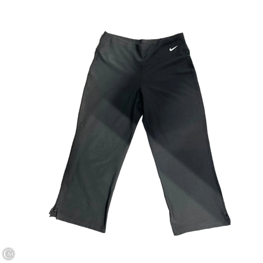 Athletic Capris By Nike In Black, Size: S