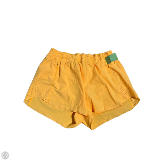 Athletic Shorts By Athleta In Yellow, Size: S