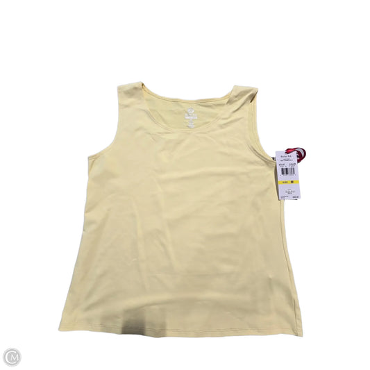 Tank Top By Ruby Rd In Yellow, Size: M