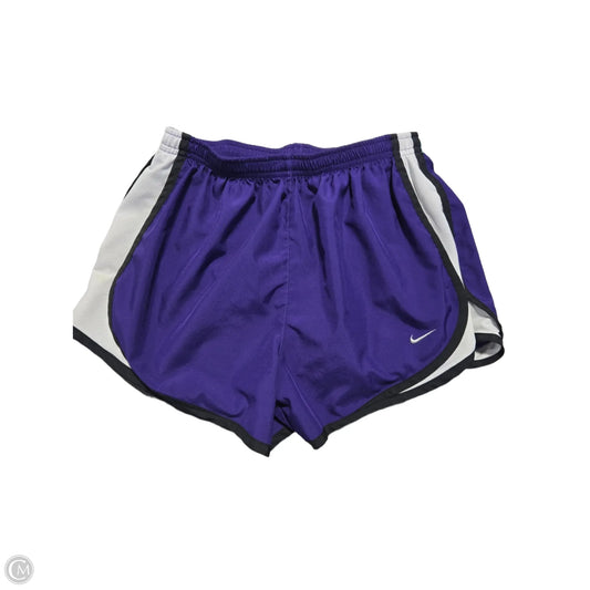 Athletic Shorts By Nike In Purple, Size: M