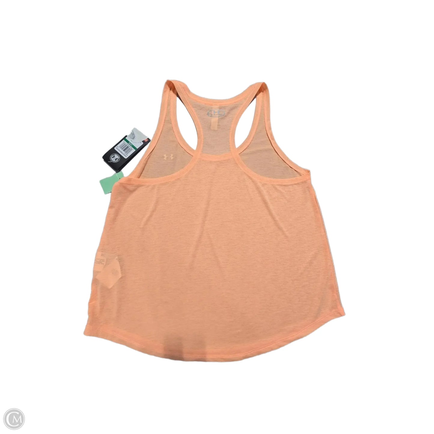 Athletic Tank Top By Under Armour In Orange, Size: L