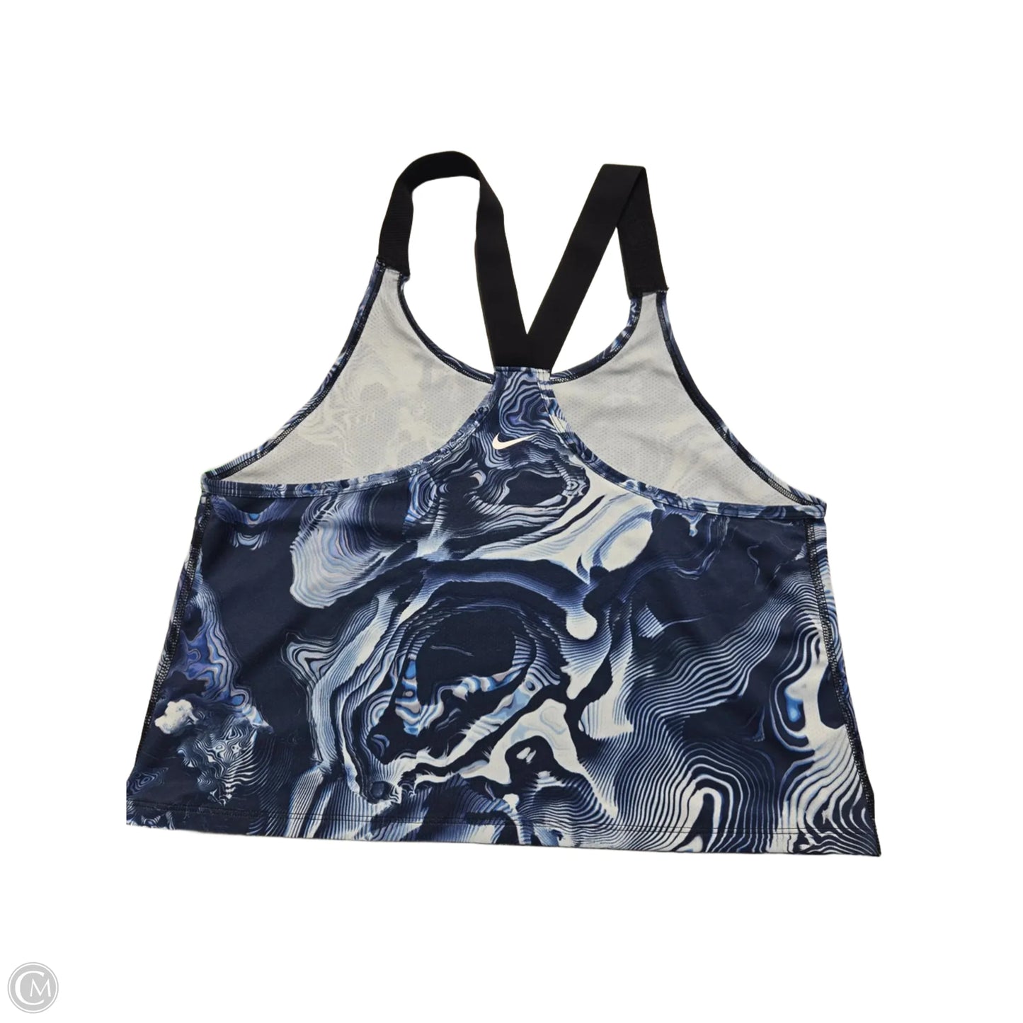 Athletic Tank Top By Nike In Blue, Size: M