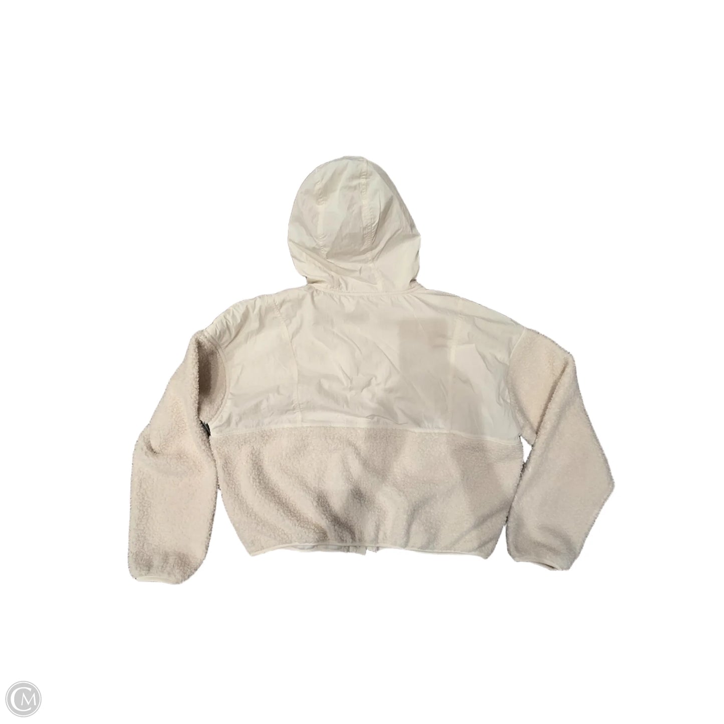 Jacket Fleece By Aerie In White, Size: L