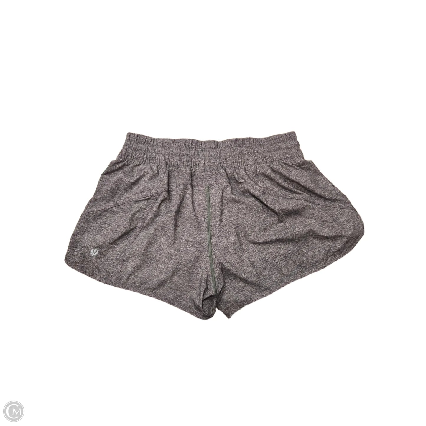 Athletic Shorts By Lululemon In Grey, Size: 12