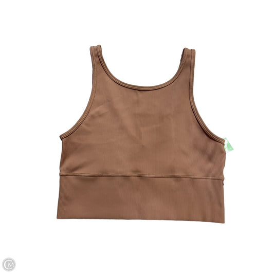Athletic Tank Top By Lululemon In Brown, Size: 10