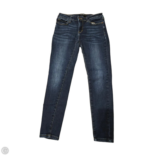 Jeans Skinny By Judy Blue In Blue Denim, Size: 8