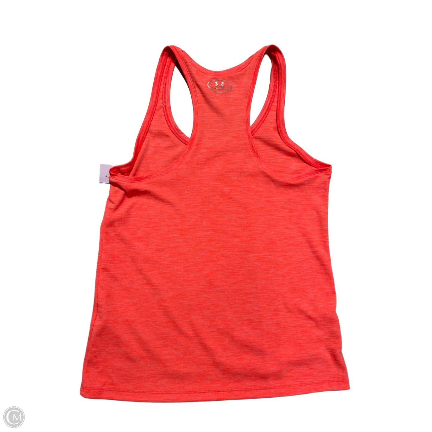 Athletic Tank Top By Under Armour In Orange, Size: M