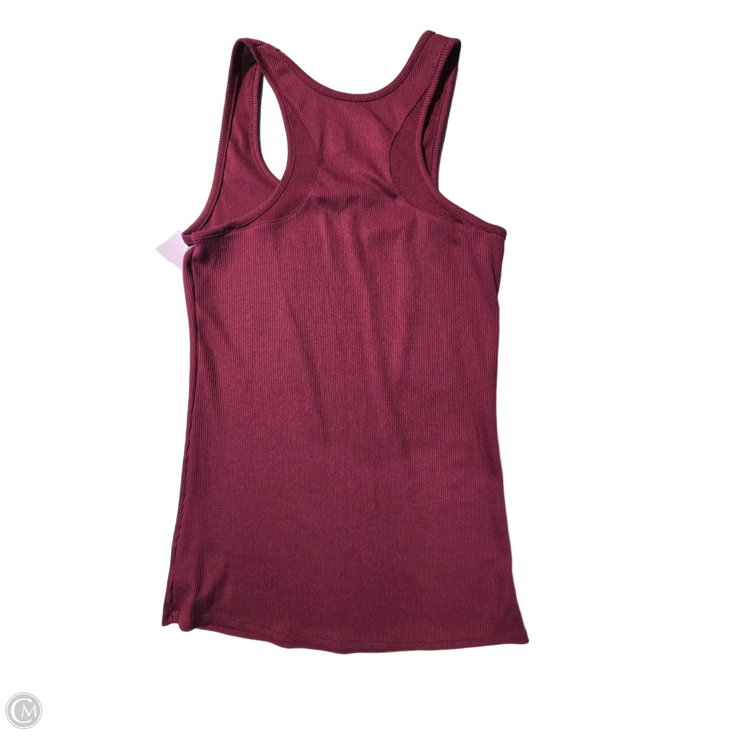 Athletic Tank Top By Under Armour In Maroon, Size: M
