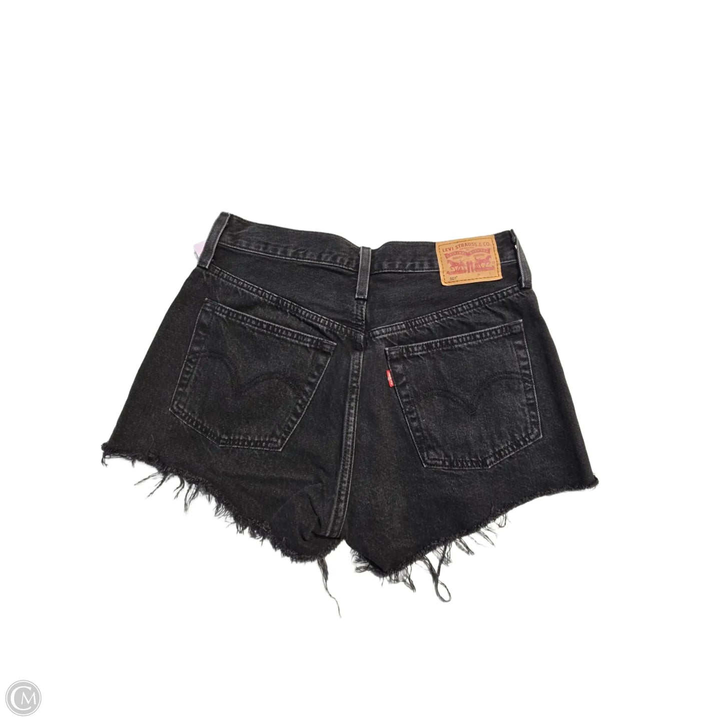 Shorts By Levis In Black Denim, Size: 4