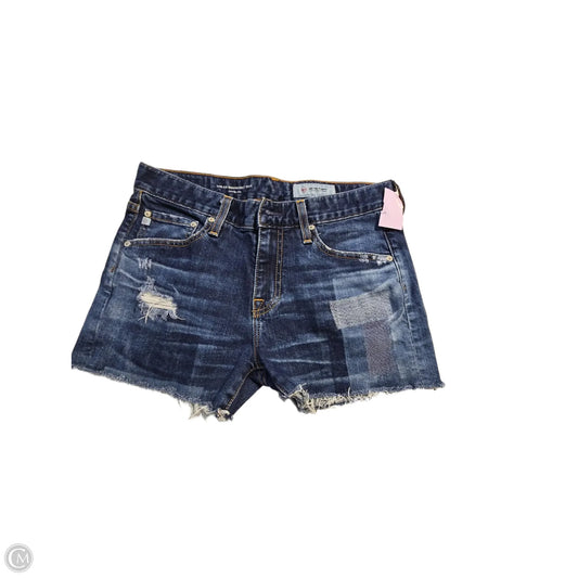 Shorts By Ag Jeans In Blue Denim, Size: 4