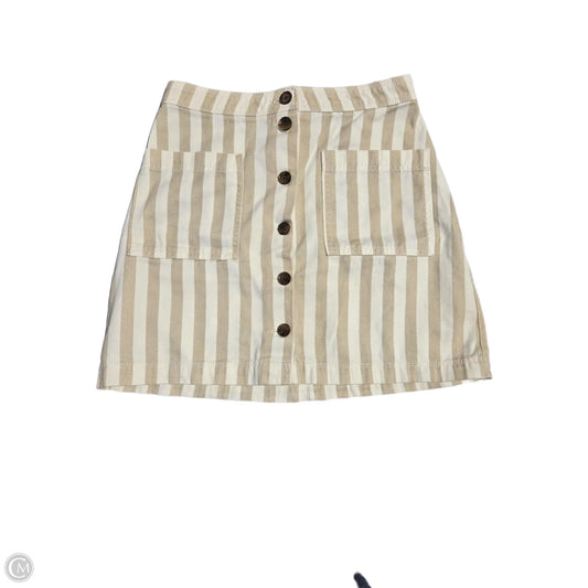 Skirt Mini & Short By Old Navy In Striped Pattern, Size: 2