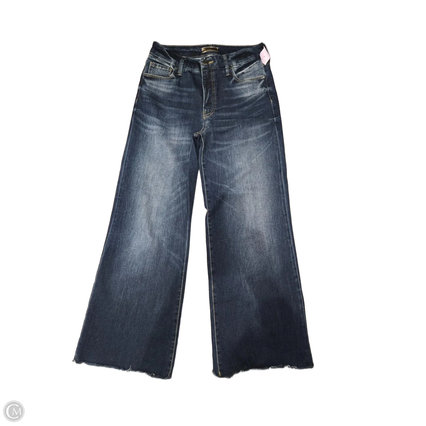 Jeans Wide Leg By Kut In Blue, Size: 0
