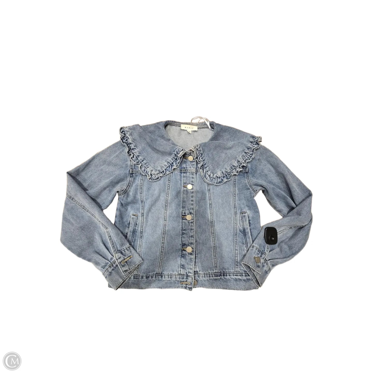 Jacket Denim By Mable In Blue Denim, Size: Xs