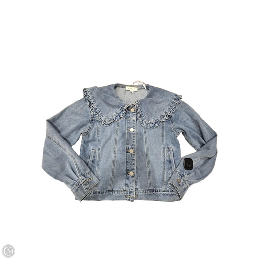 Jacket Denim By Mable In Blue Denim, Size: Xs
