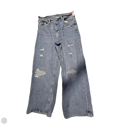 Jeans Wide Leg By Old Navy In Blue Denim, Size: 12