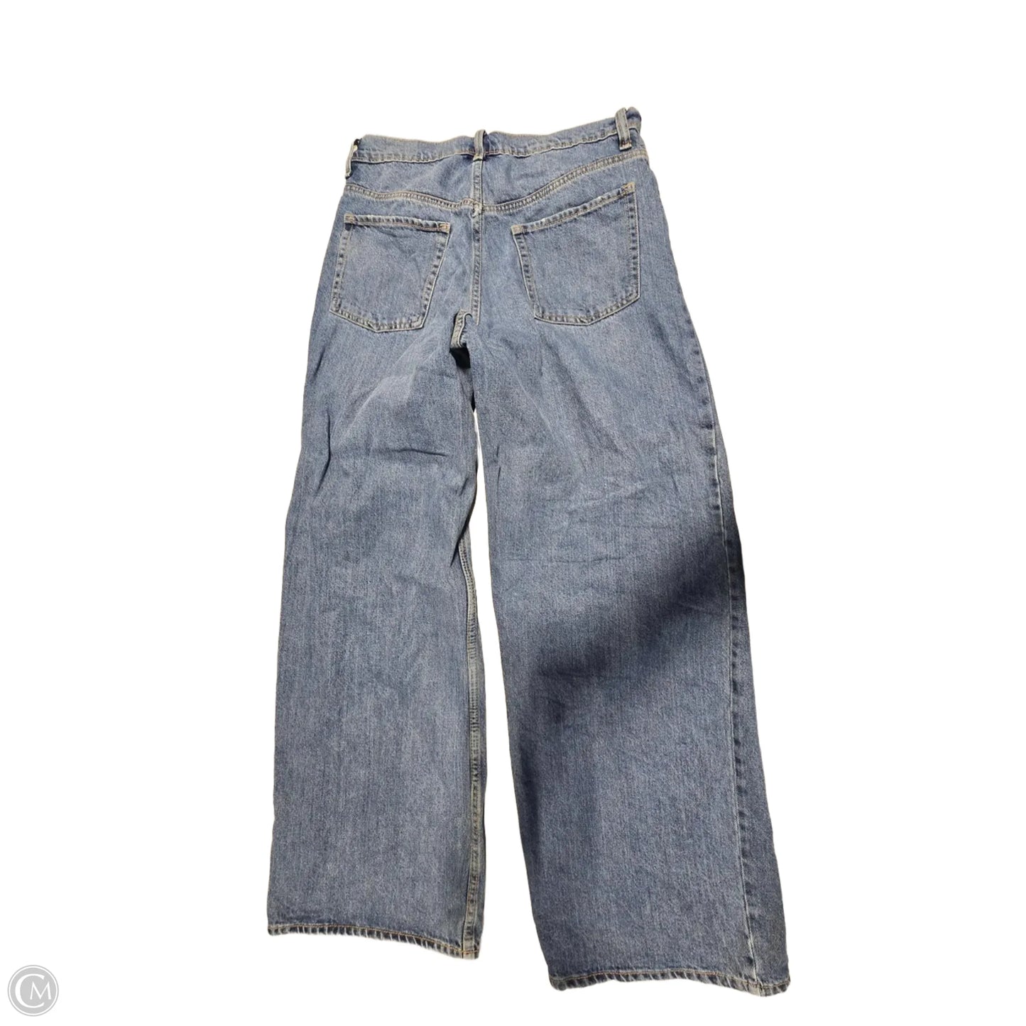 Jeans Wide Leg By Old Navy In Blue Denim, Size: 12
