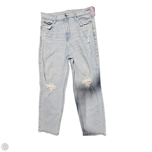 Jeans Straight By Old Navy In Blue Denim, Size: 12