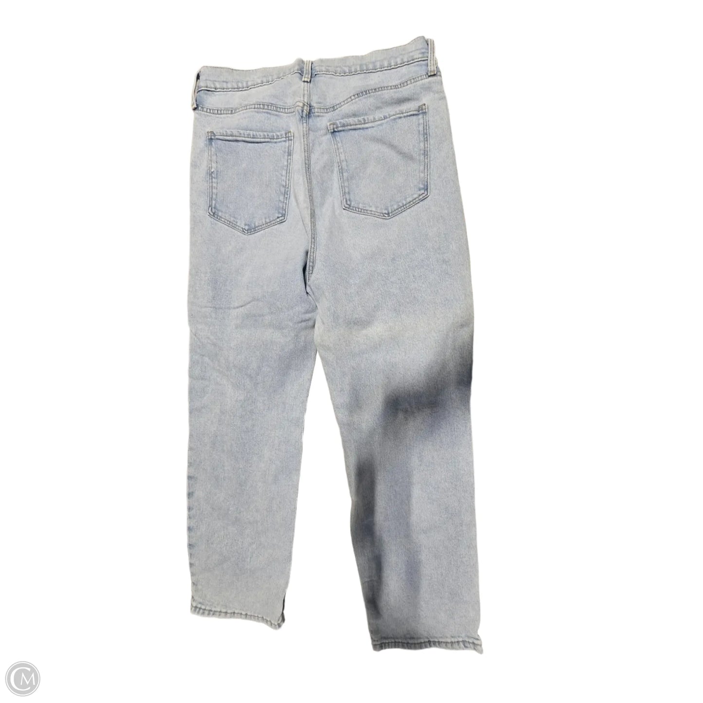 Jeans Straight By Old Navy In Blue Denim, Size: 12