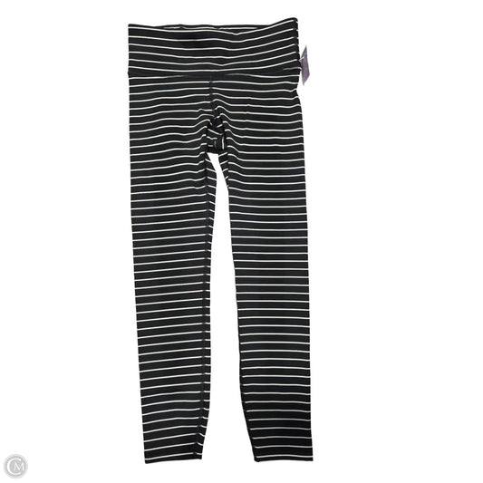 Athletic Leggings By Gap In Striped Pattern, Size: Xs