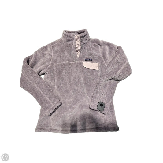 Jacket Fleece By Patagonia In Purple, Size: M