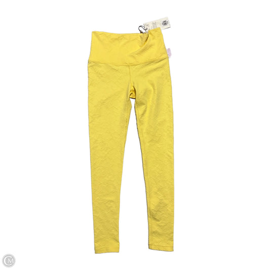 Athletic Leggings By Calia In Yellow, Size: Xs