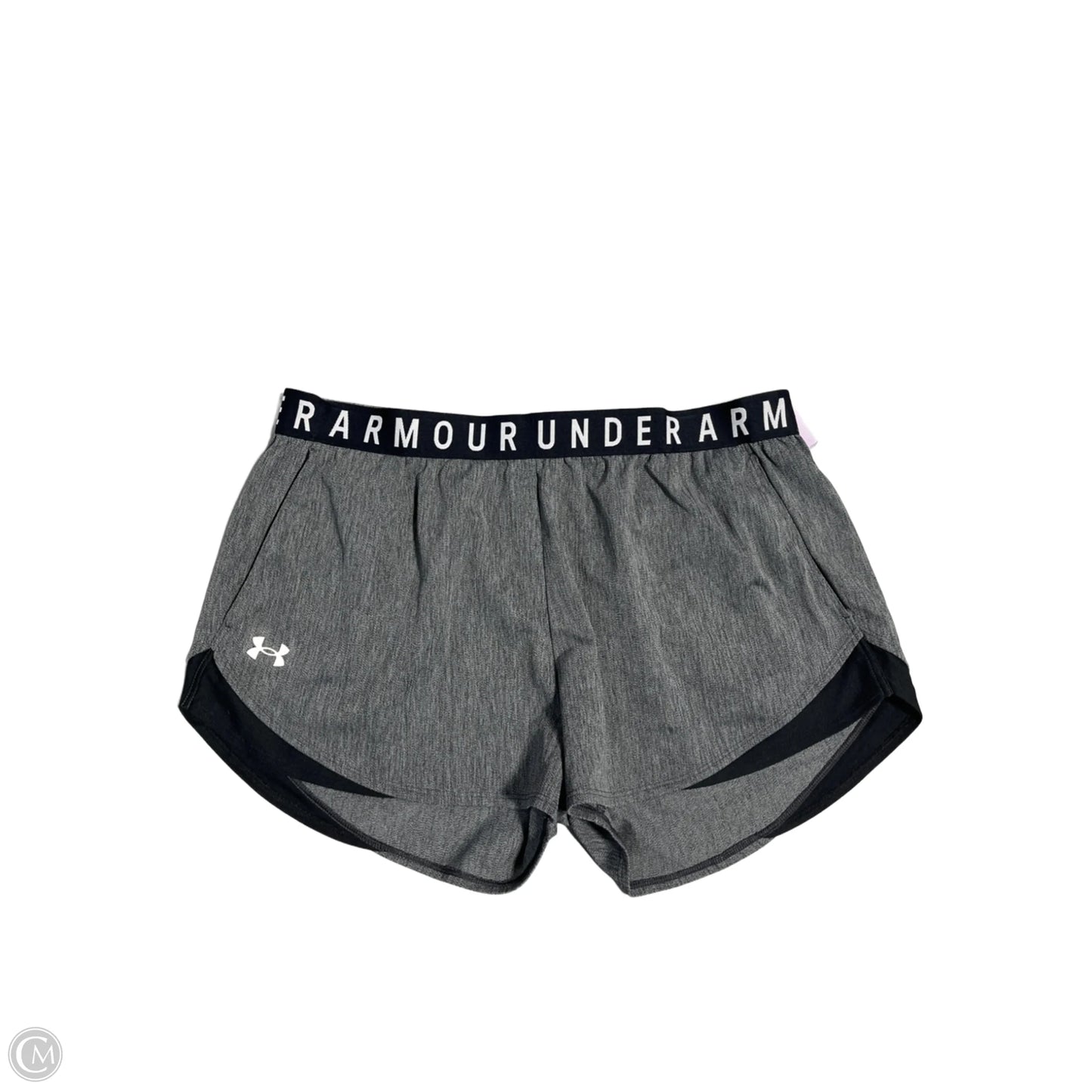 Athletic Shorts By Under Armour In Grey, Size: Xl