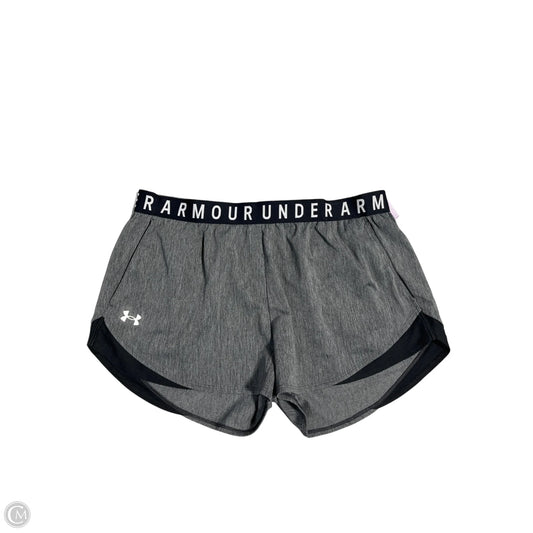 Athletic Shorts By Under Armour In Grey, Size: Xl