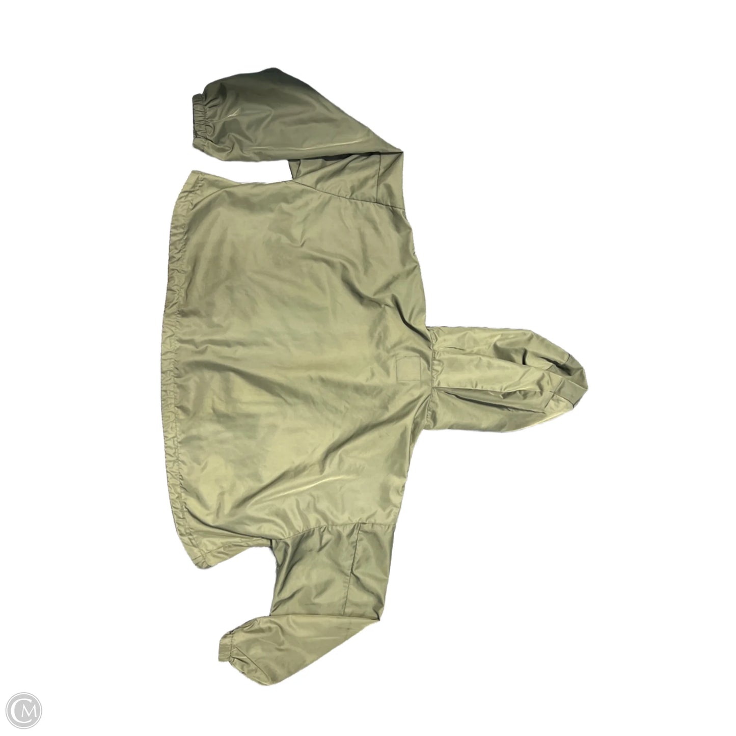 Jacket Windbreaker By Zara In Green, Size: Xs
