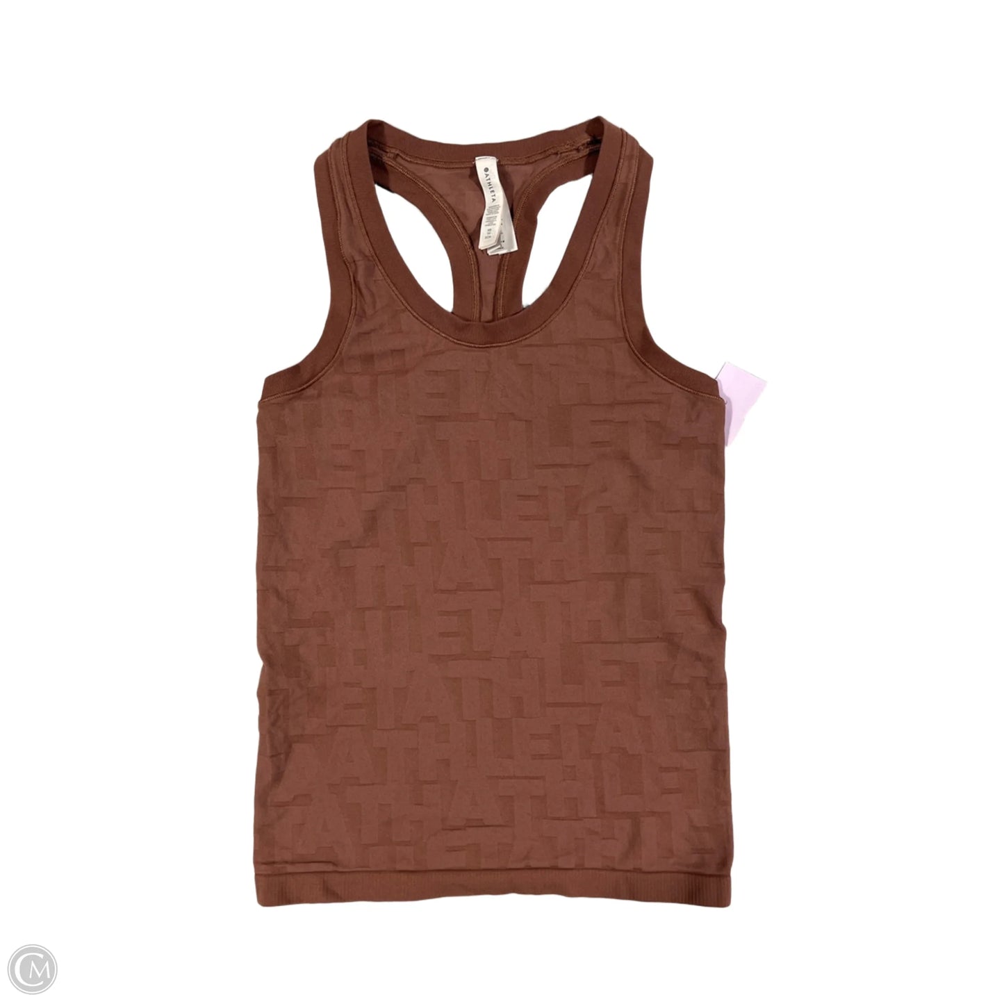 Athletic Tank Top By Athleta In Brown, Size: Xs