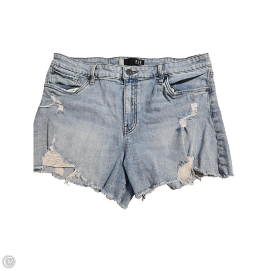 Shorts By Kut In Blue Denim, Size: 14