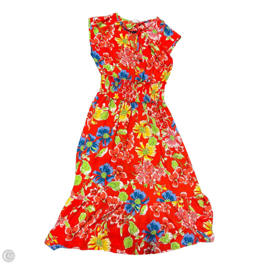 Dress Casual Midi By Sienna Sky In Red, Size: S