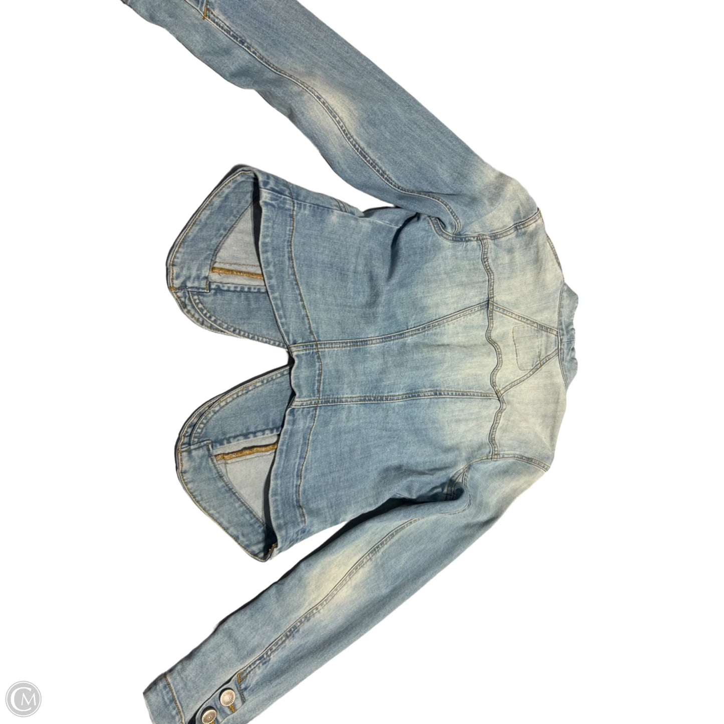 Jacket Denim By Cmc In Blue Denim, Size: S