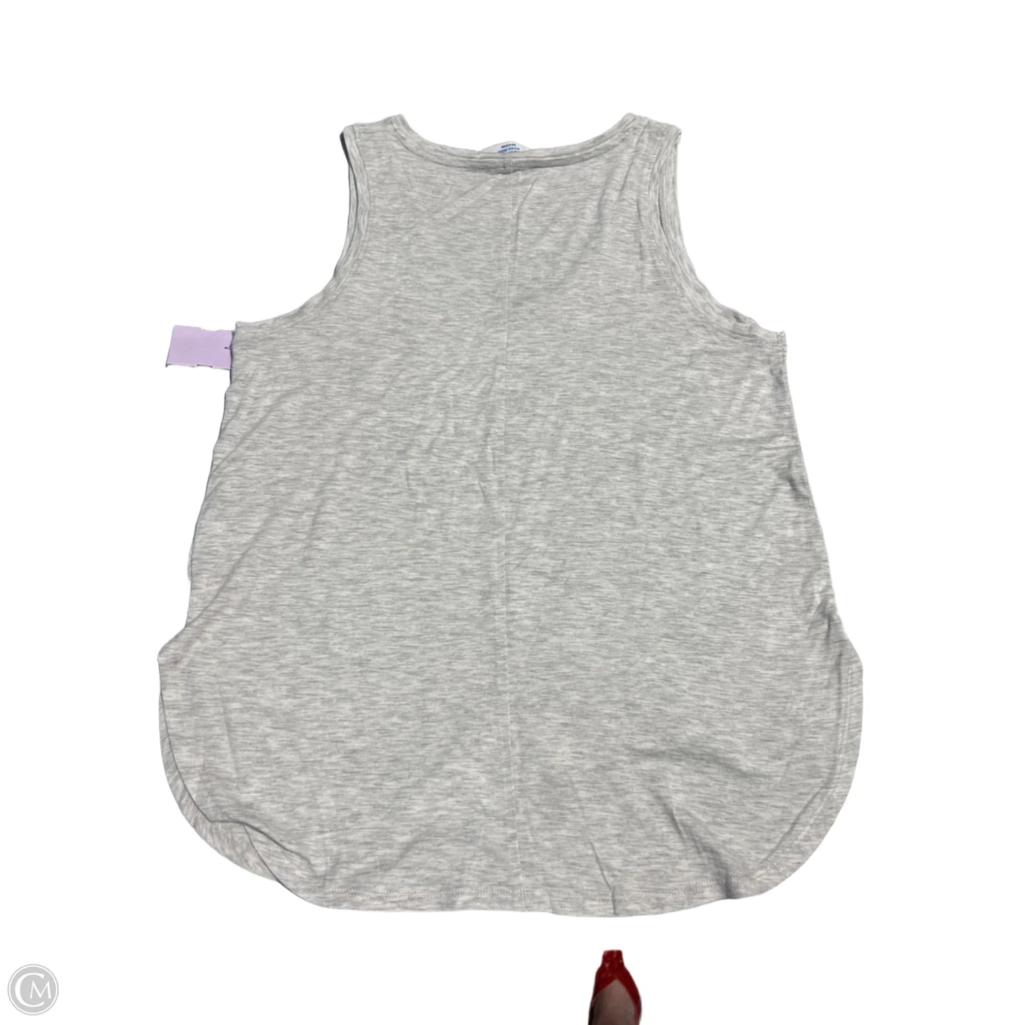 Tank Top By Double Zero In Grey, Size: M