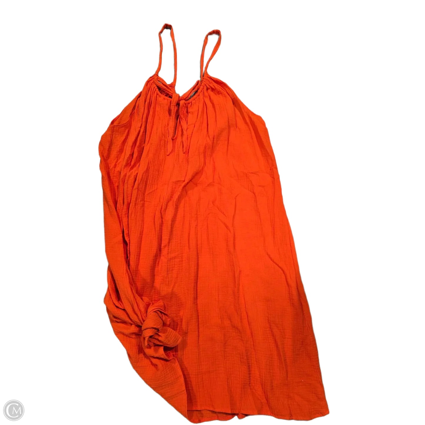 Dress Casual Midi By Kona Sol In Orange, Size: 3x