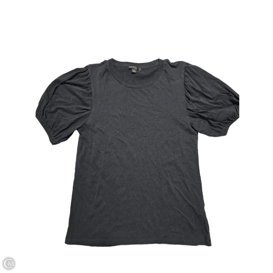 Top Short Sleeve By J. Crew In Black, Size: M