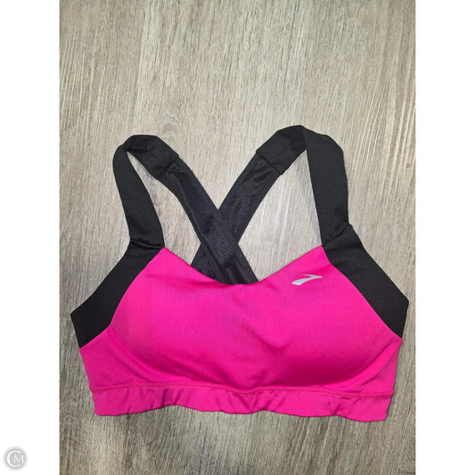 Athletic Bra By Brooks In Pink, Size: Xl