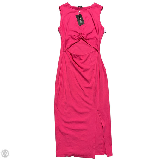 Dress Casual Maxi By Cme In Pink, Size: L